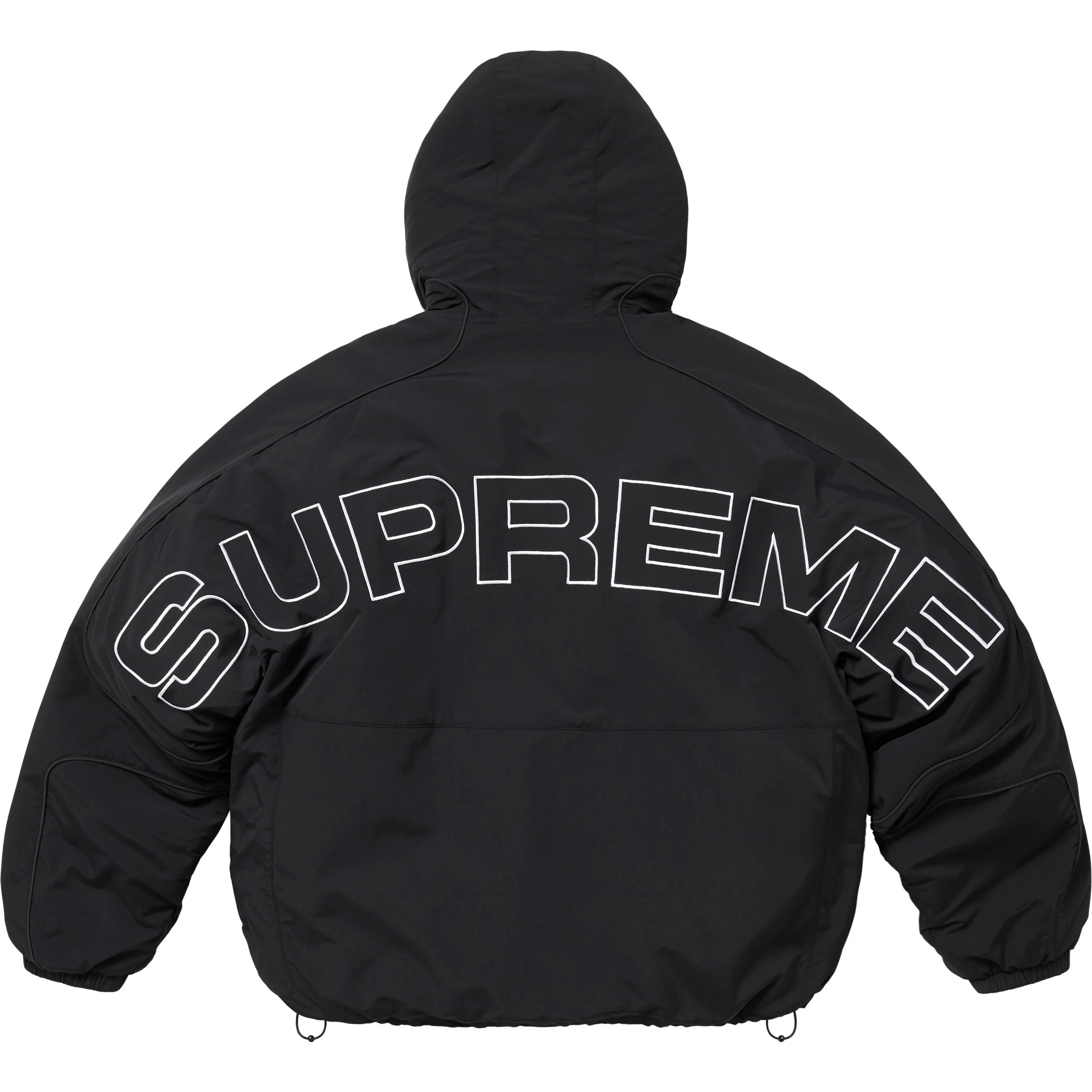 Faux Fur Reversible Hooded Track Jacket view 17